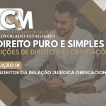 Sujeitos da Relação Jurídica Obrigacional&hellip;